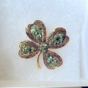 Beautiful Brooch - Lucky Irish Clover!🍀